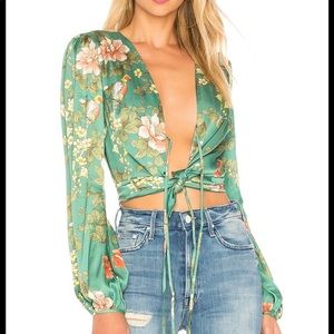 Majorelle coco top in bluebird